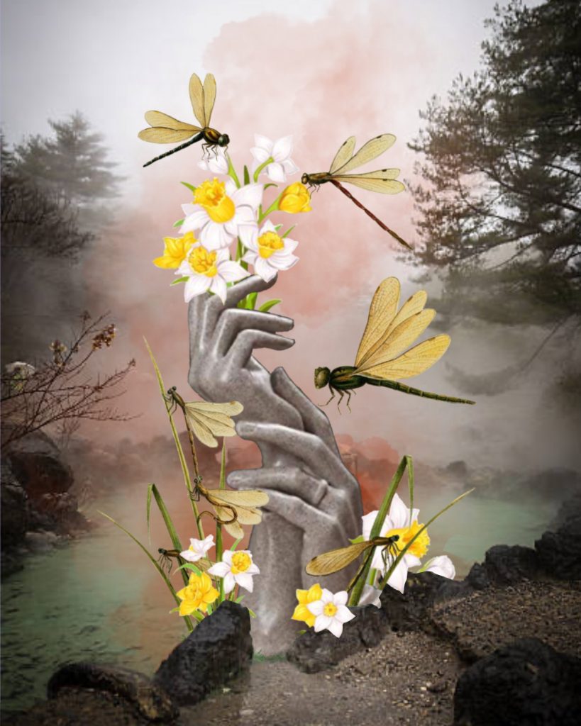 Kelly Ewing - Title: Memories Medium: Digital Collage