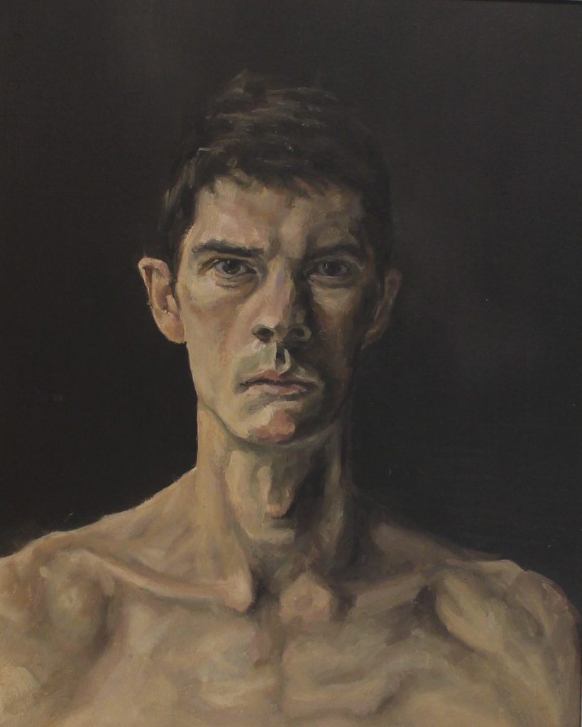 Jack Bouquet - Out of the Night, Oil on canvas (40 x 50)