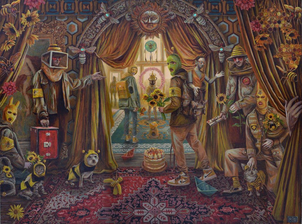 Roland Becerra - 2 "You Deserve This" 2025 36"-48" Acrylic on canvas copy