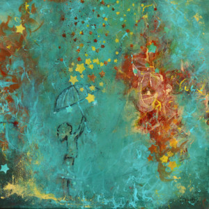 Johanne Kourie - Pluie d'Étoiles/Stars Rain - Acrylic on canvas - https://johannekourie.com/ Johanne Kourie - Pluie d'Étoiles/Stars Rain - Acrylic on canvas - https://johannekourie.com/