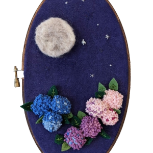 Felt, suede, embroidery floss / 150, @meredithmakesme