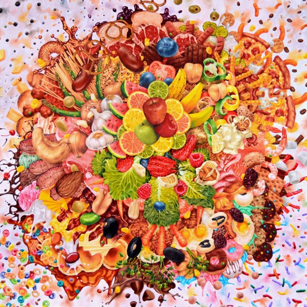 Best in Show Winner Ellen Nelson - Americas Favorite Foods - www.EllenNelsonArtist.com - Oil