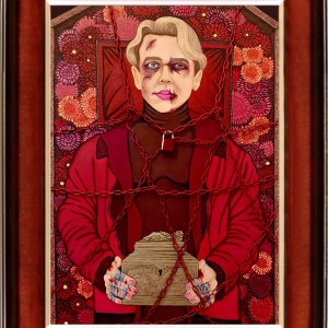 Kryštof Novotný - End of an era, oil on canvas, 65 x 90 cm, 2023 - www.instagram.com/krystofnovotnyart