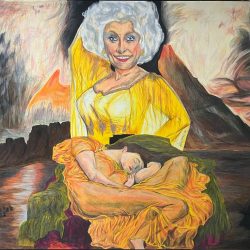 Darkness - Pencil colors and soft pastel - helenakotnik.com