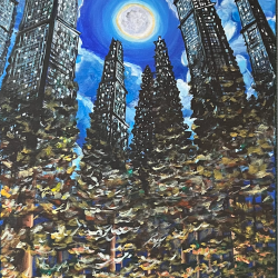 Arboropolis - Acrylic on Canvas - No Website Susan Millan