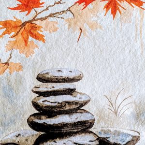 Harmony in Stillness Watercolor - No Website Gayle Miller - Harmony in Stillness Watercolor - No Website
