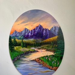 Flow - Oil on canvas - https://t15arts.my.canva.site Tessa Tomasi - Flow - Oil on canvas- https://t15arts.my.canva.site