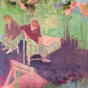Chair Dance  oil on canvas - http://www.joaniekrug@gmail.com Joanie Krug - Chair Dance oil on canvas - http://www.joaniekrug@gmail.com