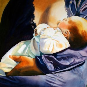 Bonding, transparent watercolor  - No Website Linda McCord - Bonding, transparent watercolor - No Website