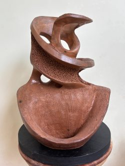Rhythm Of Harmony, Terracotta - https://abhirathi.com/ Aarti Gupta Bhadauria - Rhythm Of Harmony, Terracotta