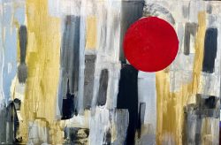 “The Individualist” acrylic on 24” X 35” canvas - https://www.love22designs.com/ Susan Tesluk @Love22 Designs - “The Individualist” acrylic on 24” X 35” canvas