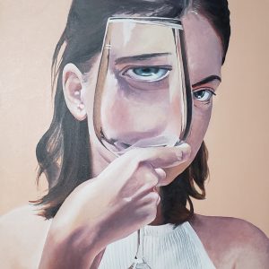 Cheers! Acrylic paint - www.juliedenoncourt.ca Julie - Cheers! Acrylic paint