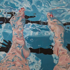 Swirl No. 2 - oil on canvas - themaneragallery.com Lauren Manera - Swirl No. 2 - oil on canvas