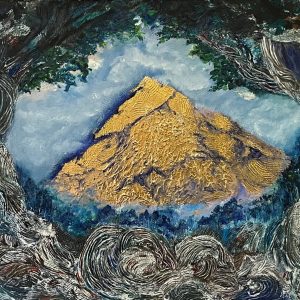 Lin Yun Huey - Golden sonata • 116.5 × 92 cm • Painting:Acrylic, gold leaf, and oil on canvas - No Website Lin Yun Huey - Golden sonata • 116.5 × 92 cm • Painting:Acrylic, gold leaf, and oil on canvas - No Website