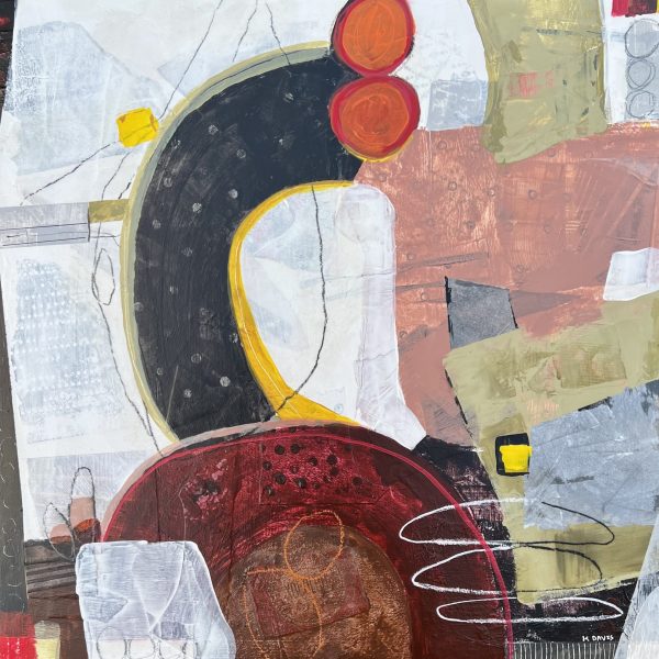 Mixed Media Abstraction by Kristine Davis