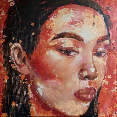 Lewis_E_Belle_oil and acrylic_40x40