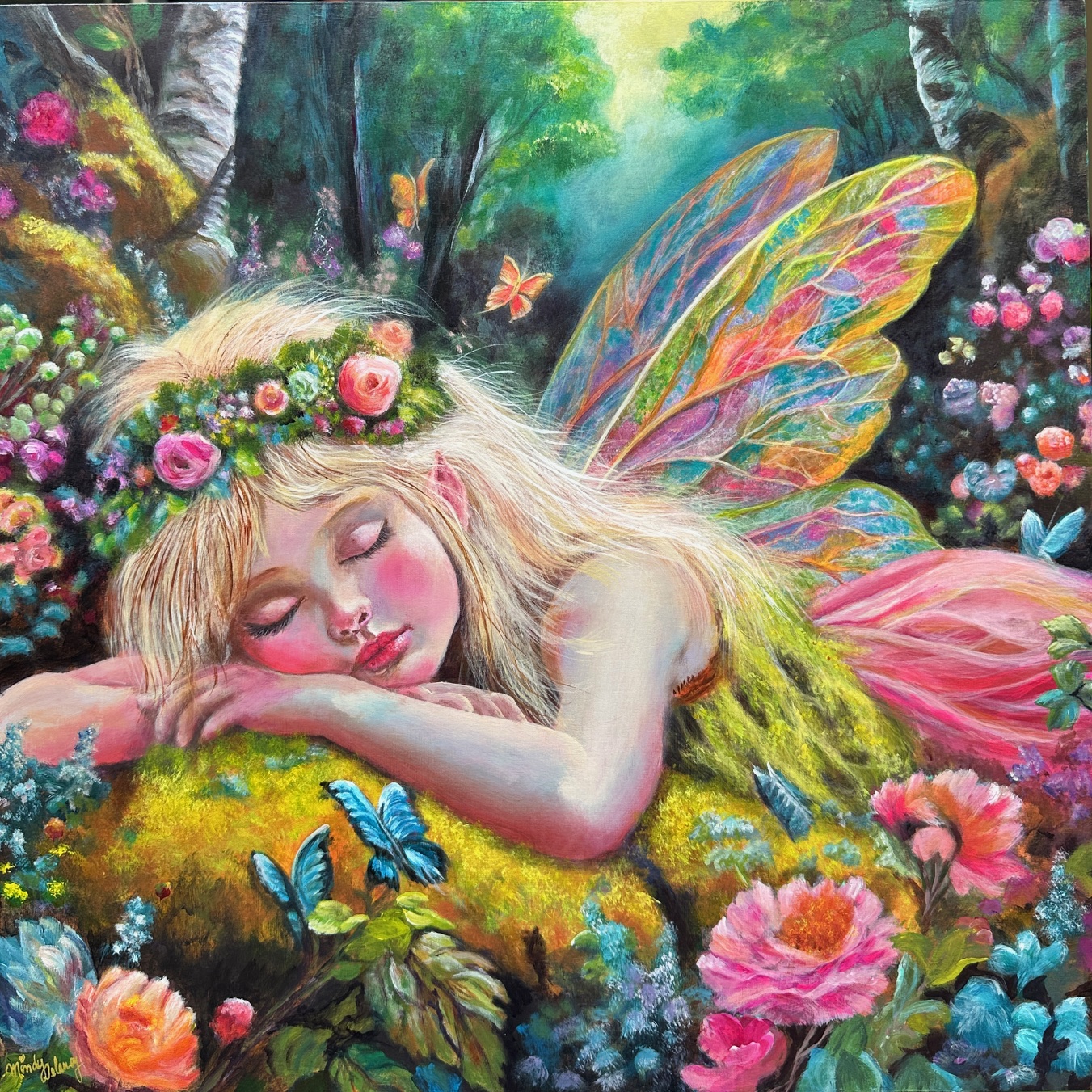 Mindy Delaney - She Who Sleeps in Petals