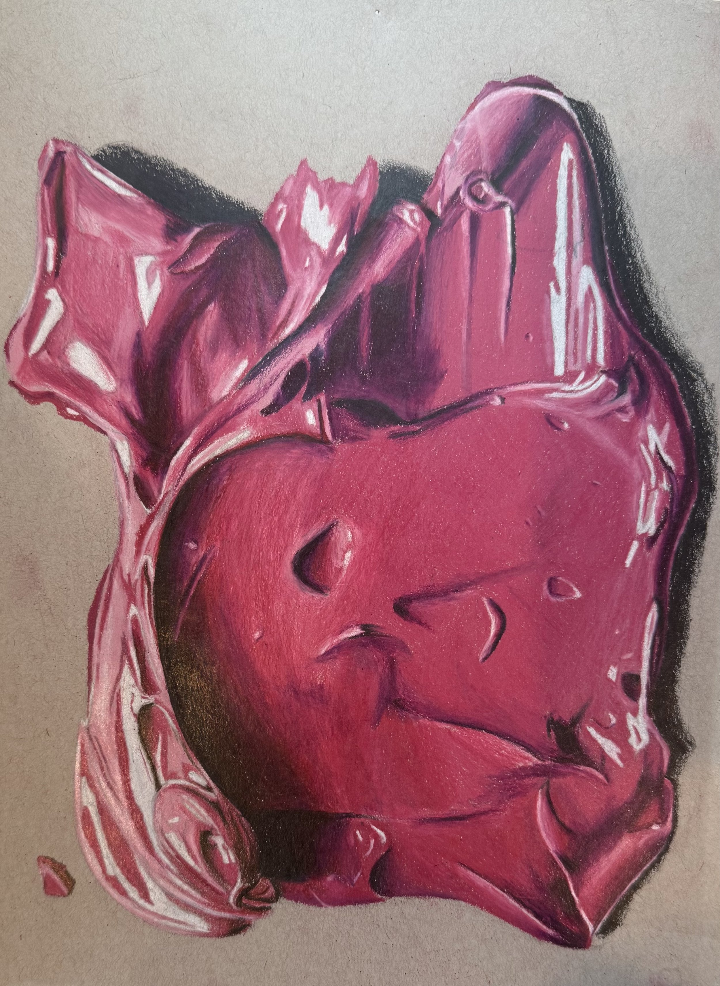 Emma Byun - Self-Portrait in Magenta 44/Yellow 55