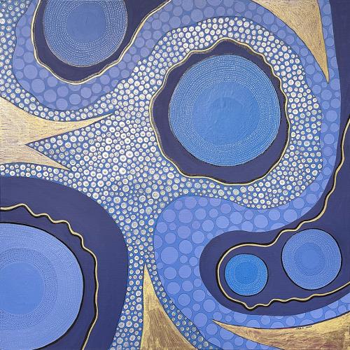 Fania Greenwood - Blue Cosmos