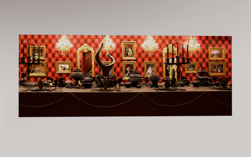 Gerhard_Petzl-The Royal Feast banquet table -158 x 60 cm